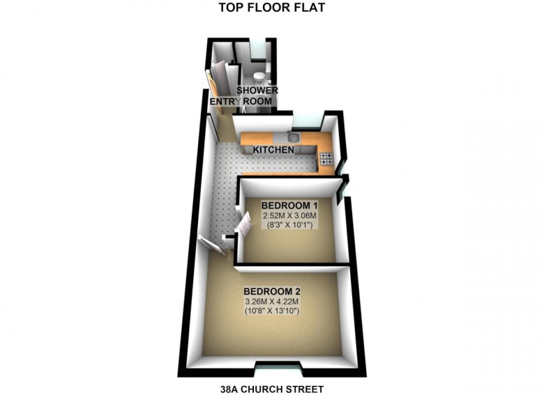 Floorplan for Church Street, Ormskirk