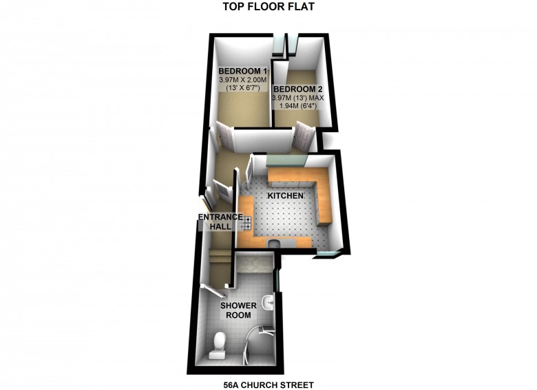 Floorplan for Church Street, Ormskirk