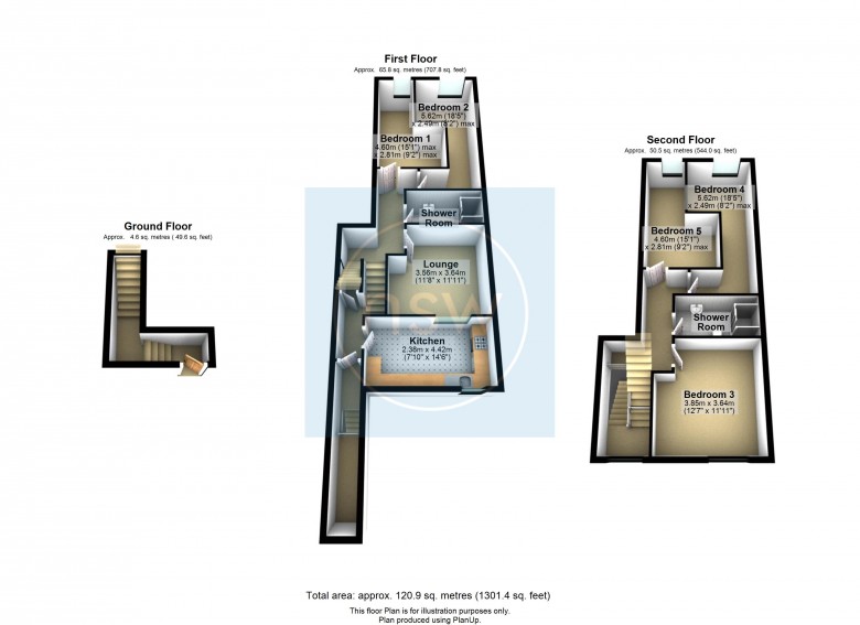 Floorplan for Aughton Street, Ormskirk