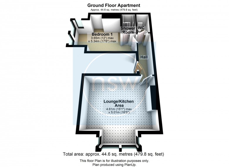 Floorplan for St. Helens Road, Ormskirk