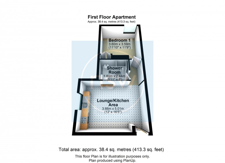 Floorplan for St. Helens Road, Ormskirk