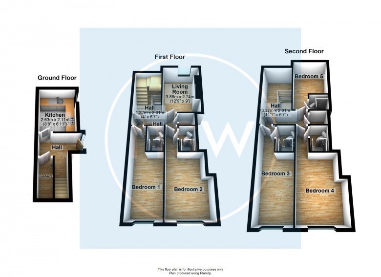 Floorplan for Aughton Street, Ormskirk