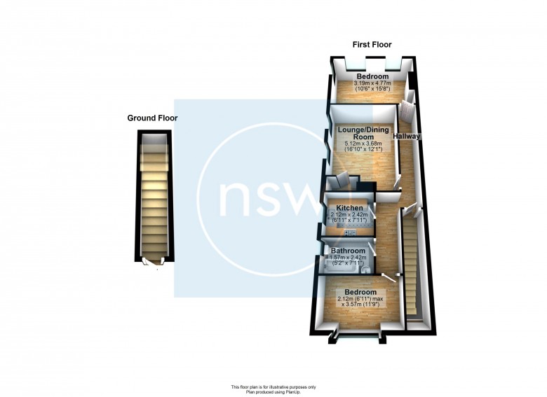 Floorplan for St. Helens Road, Ormskirk