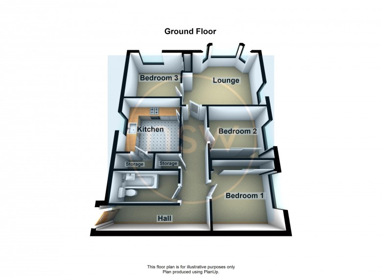 Floorplan for Green Lane, Ormskirk