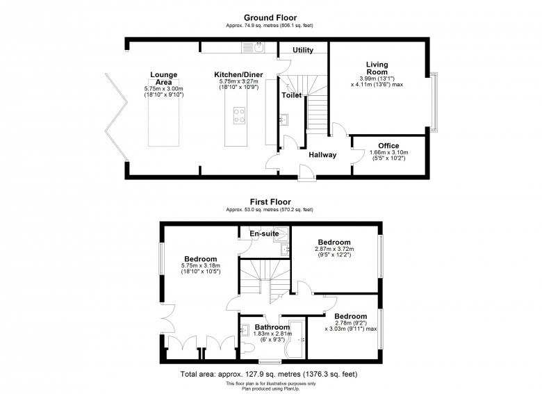 Floorplan for Summerwood Gardens, Halsall