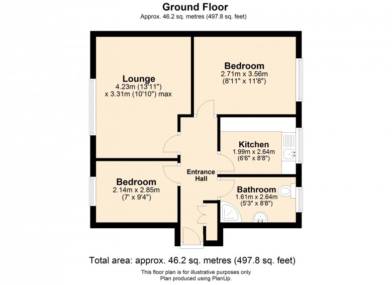 Floorplan for Middlewood Road , Aughton
