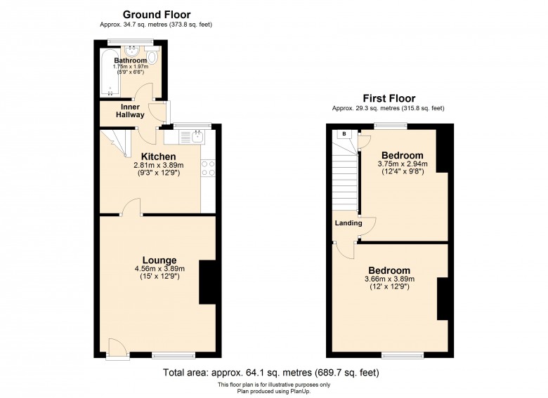 Floorplan for Wigan Road, Ormskirk