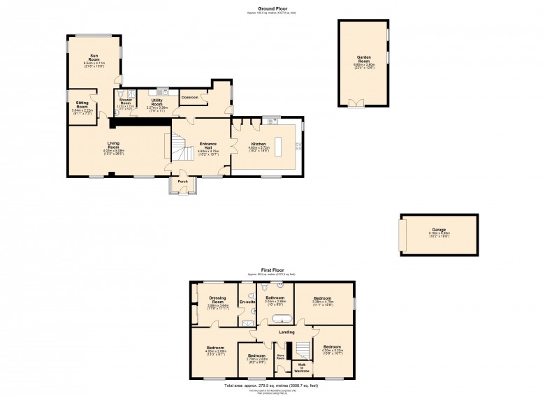 Floorplan for Greens Lane, Lydiate