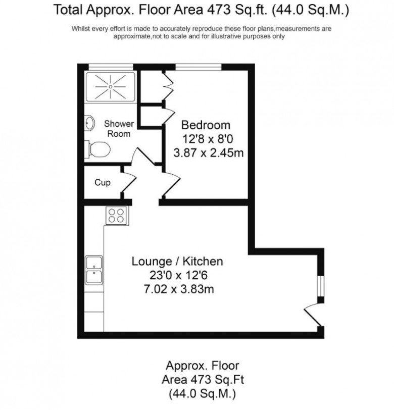 Floorplan for Bold Lane, Aughton