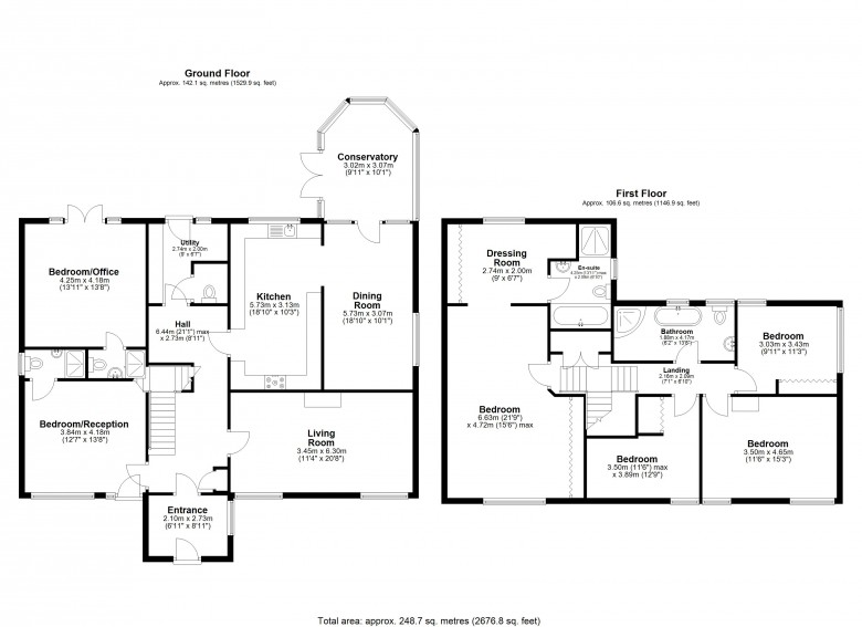 Floorplan for Prescot Road, Ormskirk