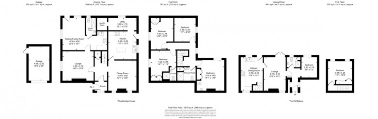 Floorplan for Southport Road, Scarisbrick Plus Two Bedroom Cottage