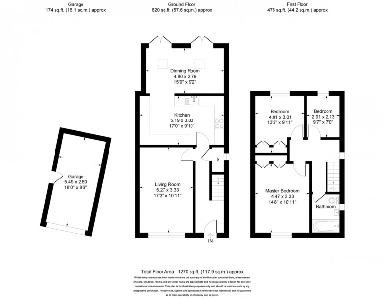 Floorplan for Bath Springs, Ormskirk