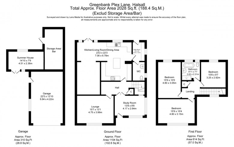 Floorplan for Plex Lane, Halsall