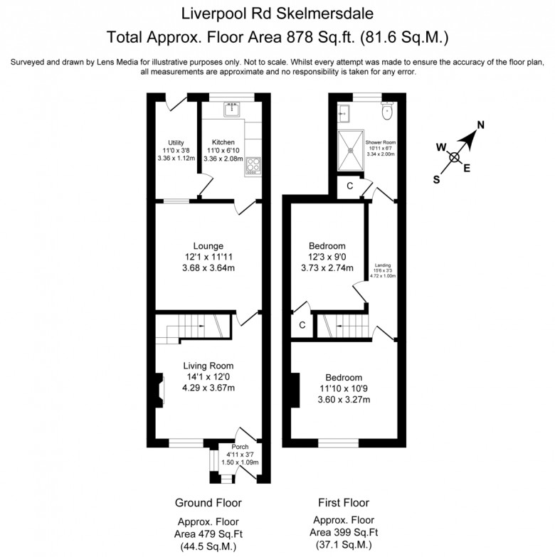 Floorplan for Liverpool Road, Skelmersdale