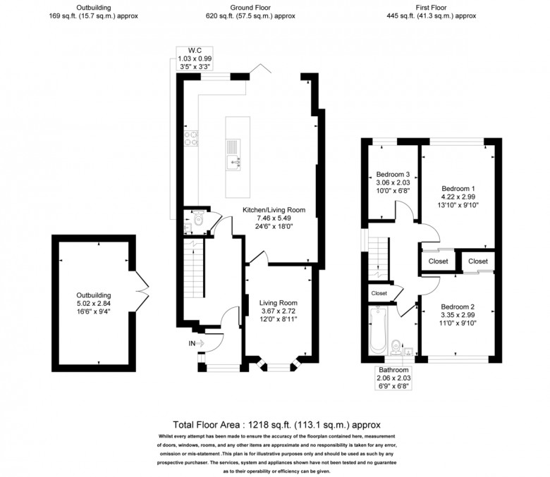 Floorplan for Colburne Close, Burscough, Ormskirk
