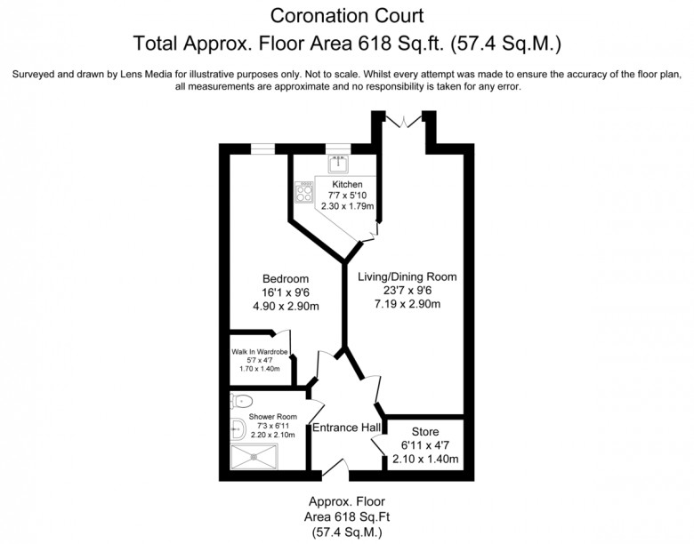Floorplan for County Road, Ormskirk