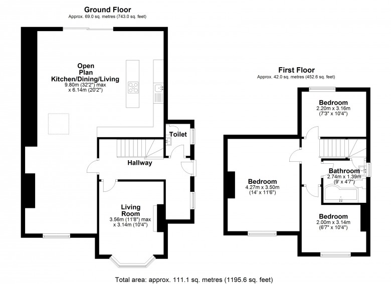 Floorplan for Tower Hill, Ormskirk