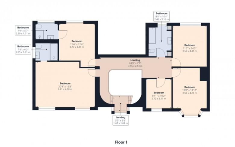 Floorplan for Summerwood Lane, Halsall