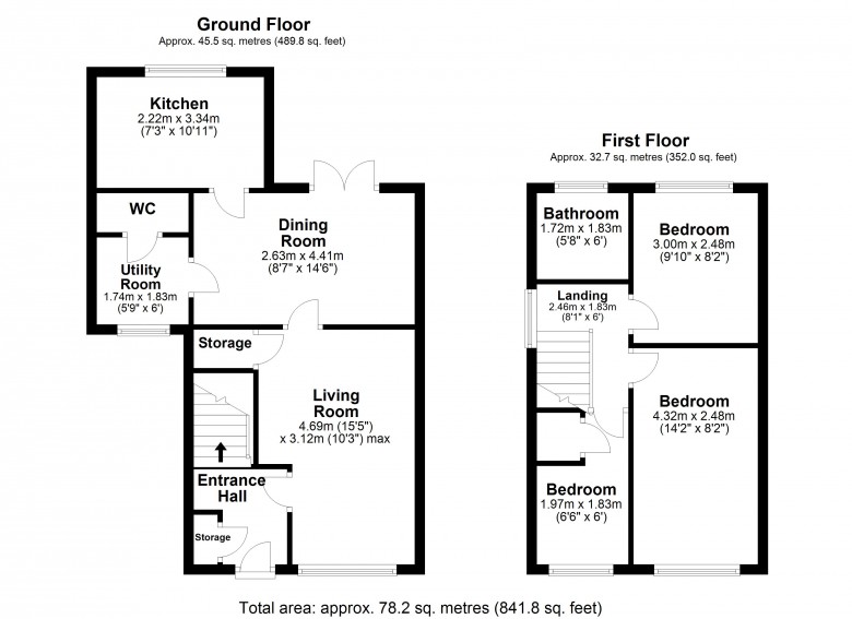 Floorplan for Garswood Close, Maghull