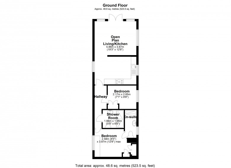 Floorplan for Abbey Lane, Lathom, Ormskirk