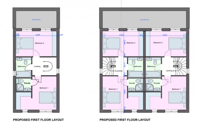 Floorplan for Plot 1, The Windmill Inn,