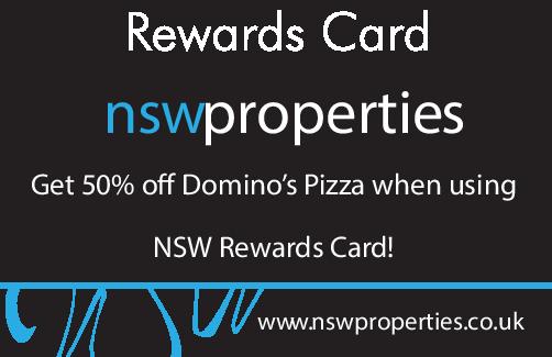 Discount's at Domino's pizza with the NSW Rewards Card!